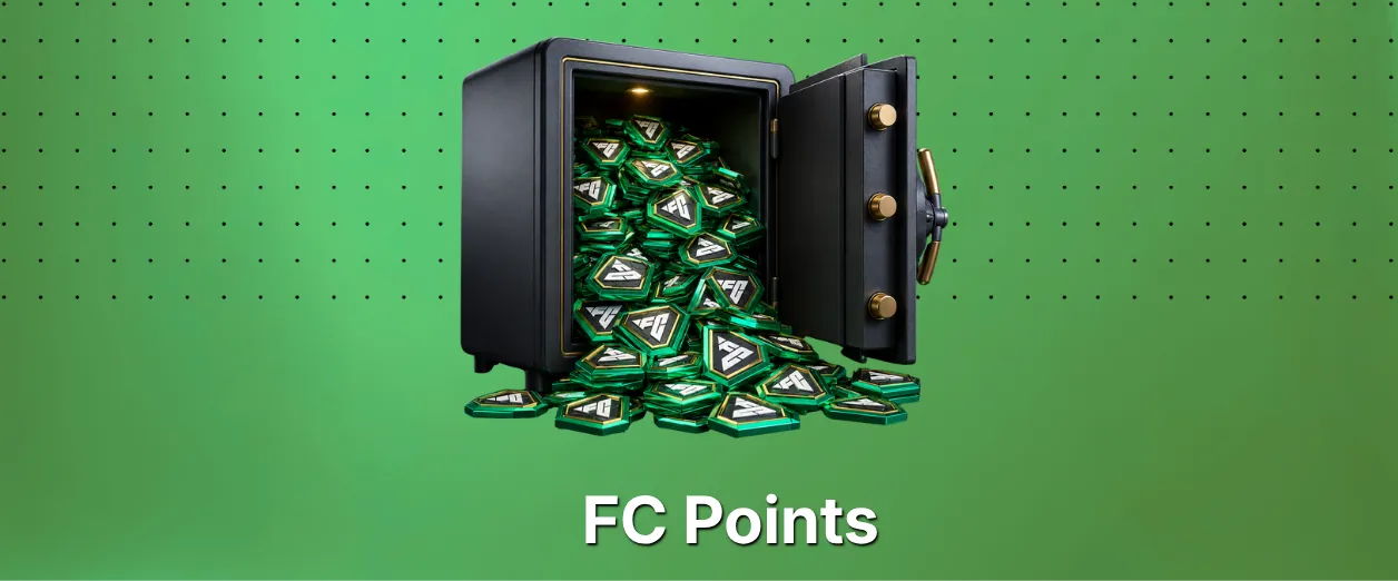 FC Points — gift cards de FC Points para PC com entrega por e-mail